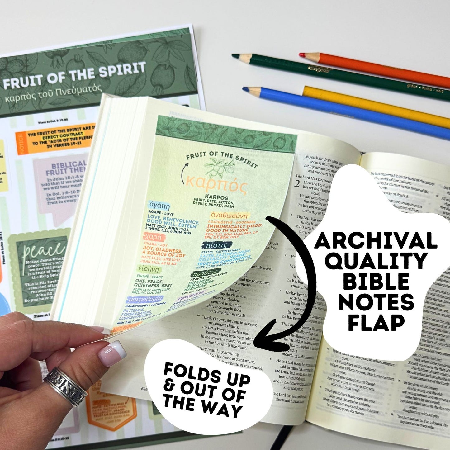 Fruit of the Spirit Sticker Study