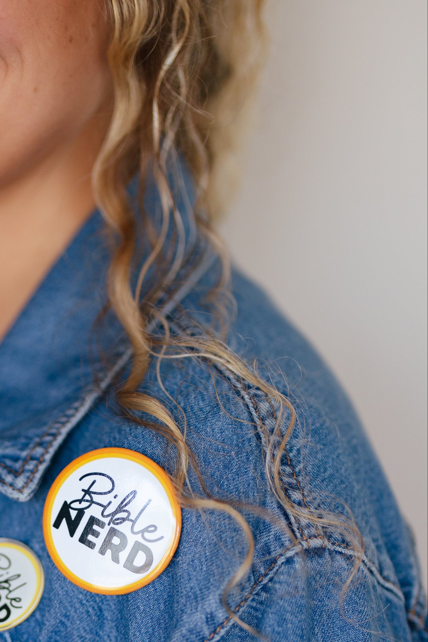 Bible Nerd Button