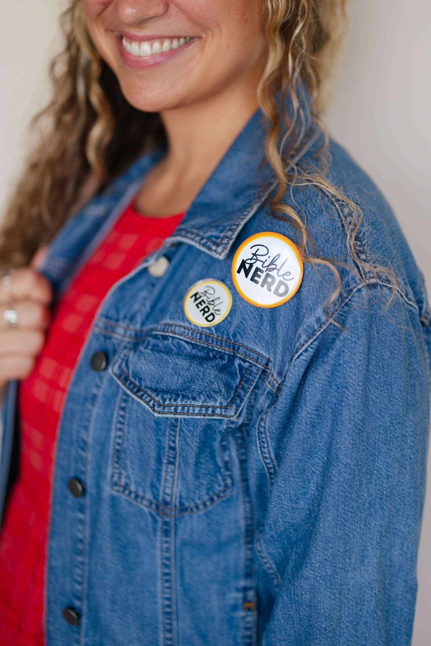 Bible Nerd Pin
