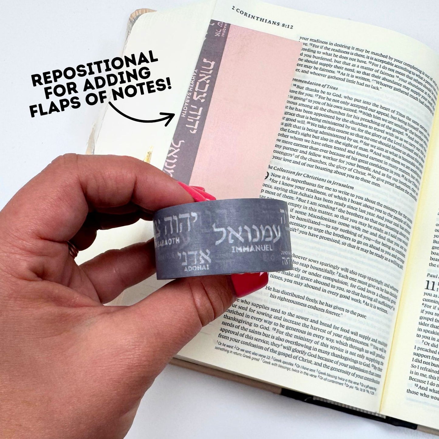 Names of God Bible Journaling Tape