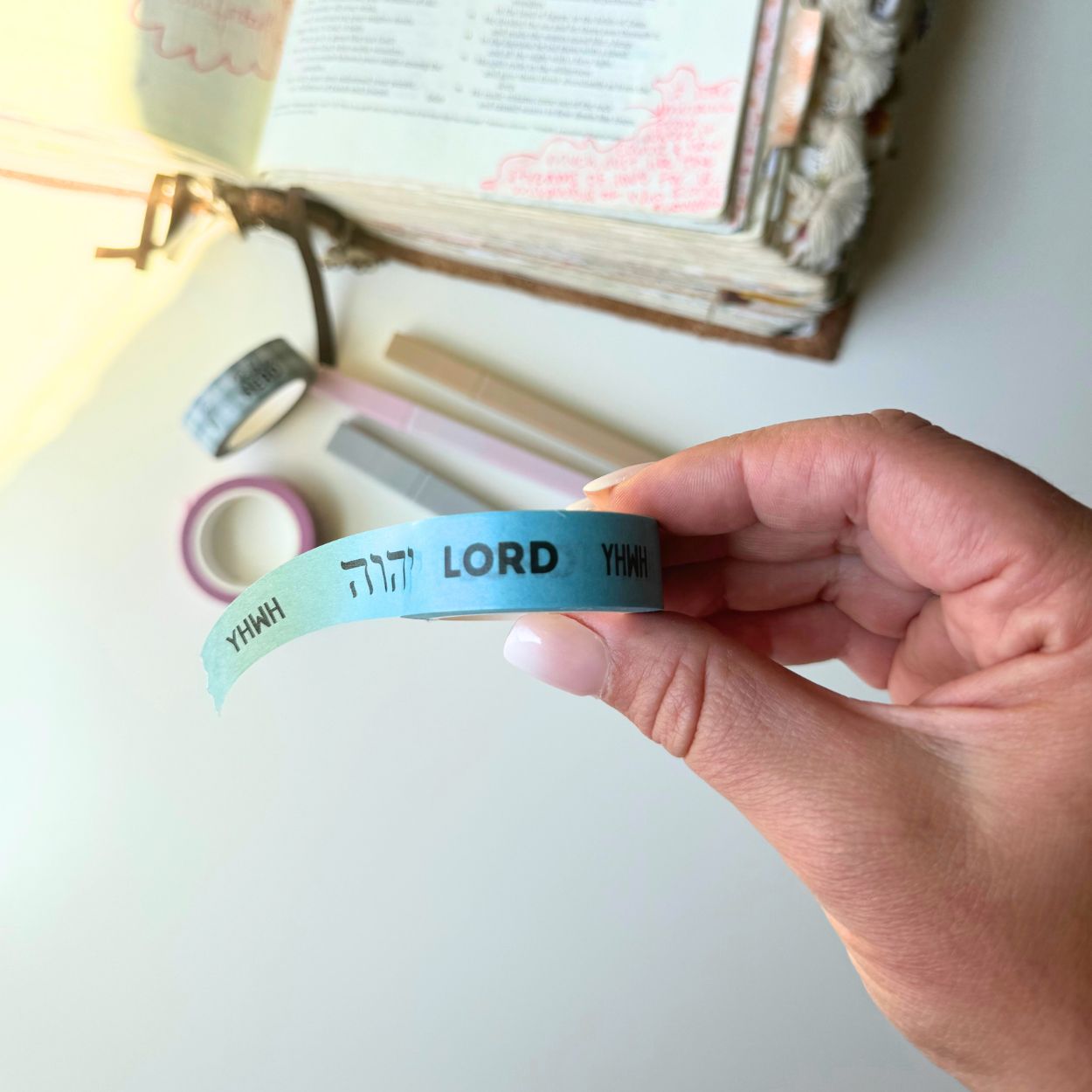 Bible Journaling Washi Tape
