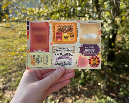 October 2025 Characteristics of God: Truth