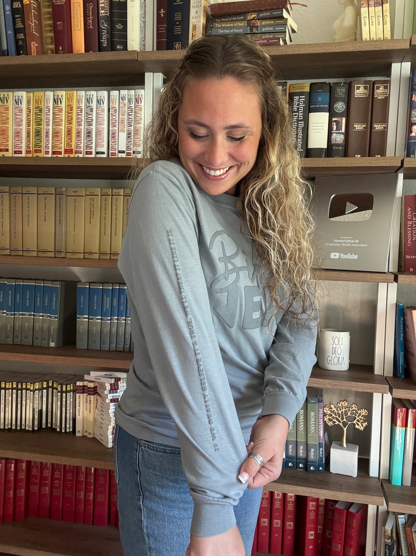 Bible Nerd Long Sleeve Shirt