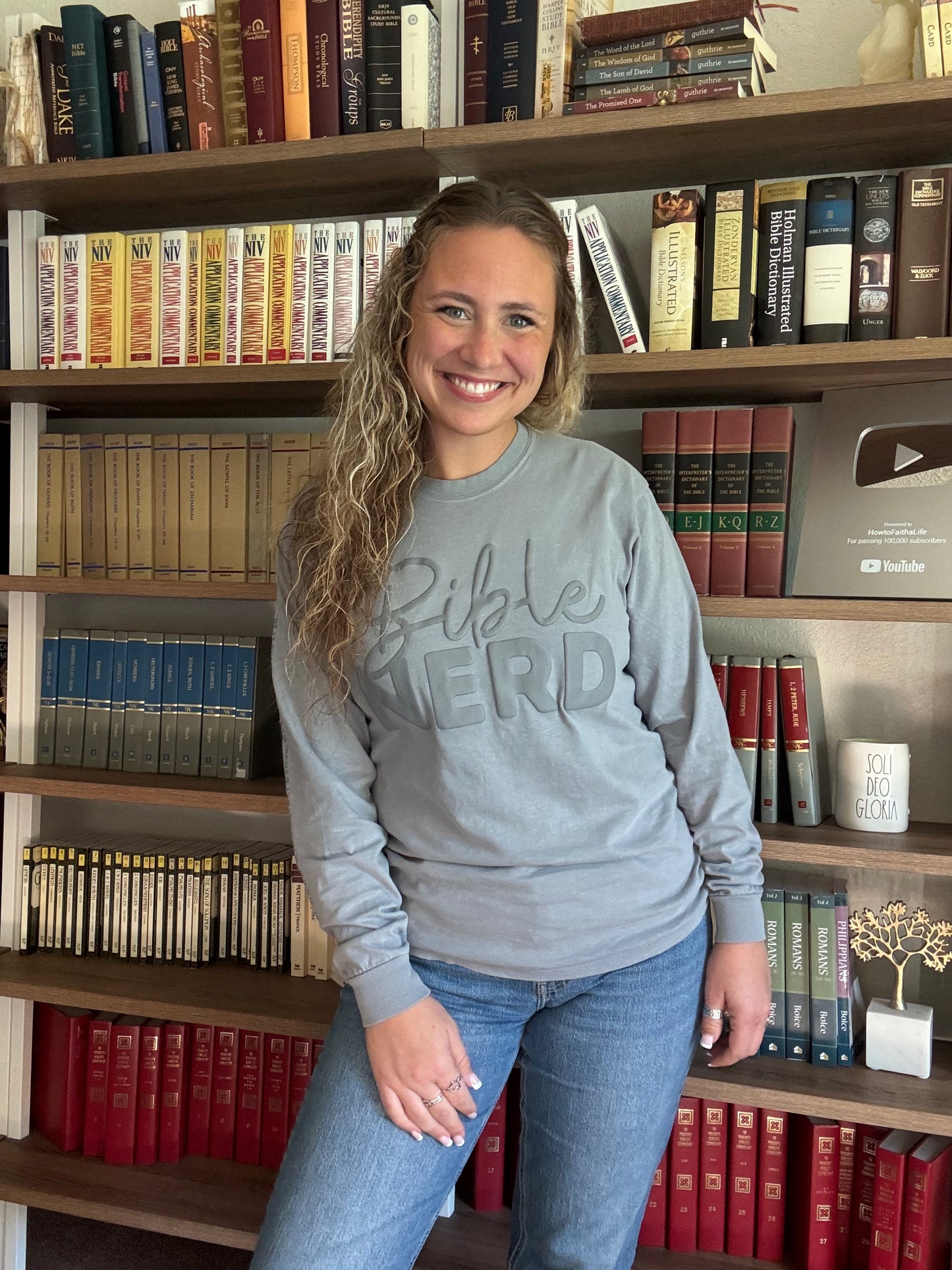 Bible Nerd Long Sleeve Shirt