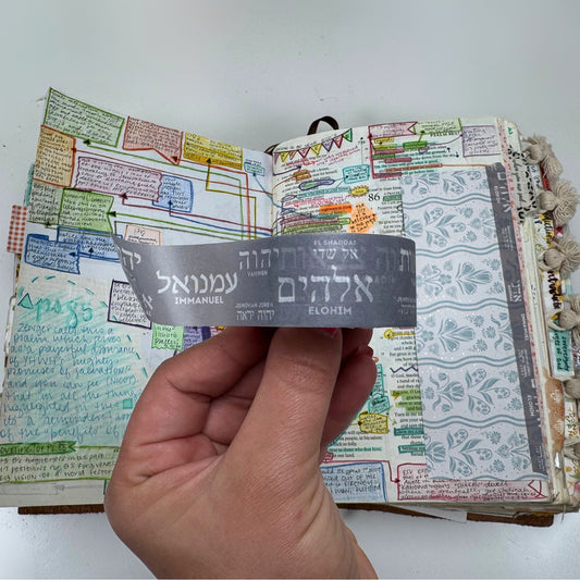 Names of God Bible Journaling Tape