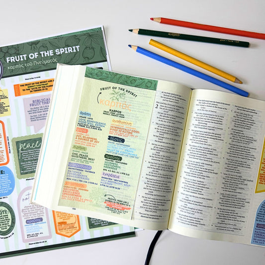 Fruit of the Spirit Sticker Study